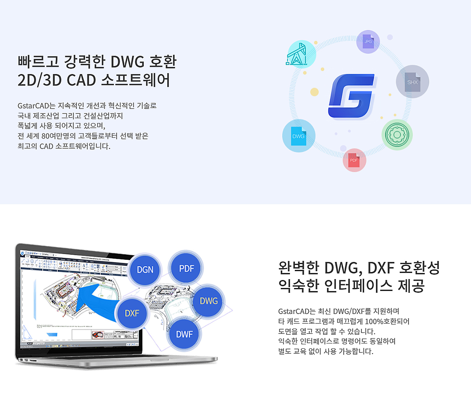 GstarCAD 2026 스탠다드 신년 1+1 프로모션 - 에스더블유소프트